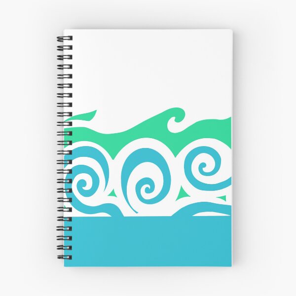 Item preview, Turquoise waves ocean designed and sold by AshStore.