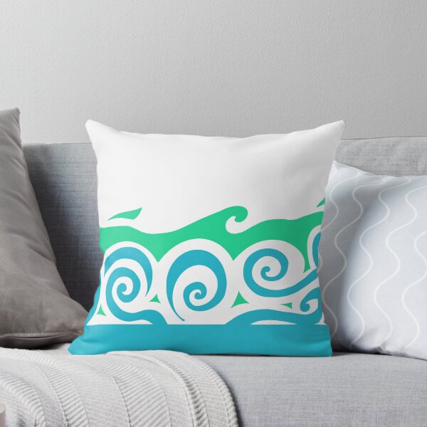 Item preview, Turquoise waves ocean designed and sold by AshStore.
