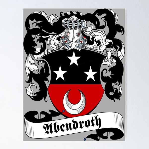 Item preview, Abendroth designed and sold by HaroldHeraldry.