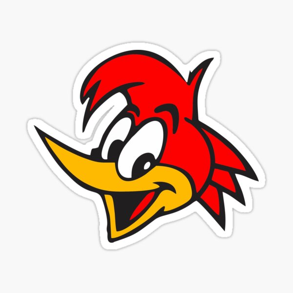 Best To Buy Woody Woodpecker Sticker By Hanasreal Redbubble