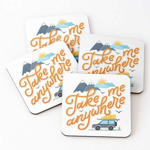 Item preview, Take me anywhere - Typography designed and sold by Goku Creations.
