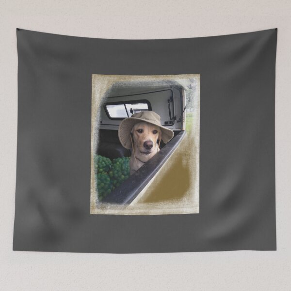 Item preview, Labrador dog farmer designed and sold by DebbieJoyArt.