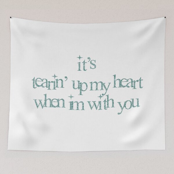Item preview, Tearin' Up My Heart - Nsync Lyrics designed and sold by leenbernardo.
