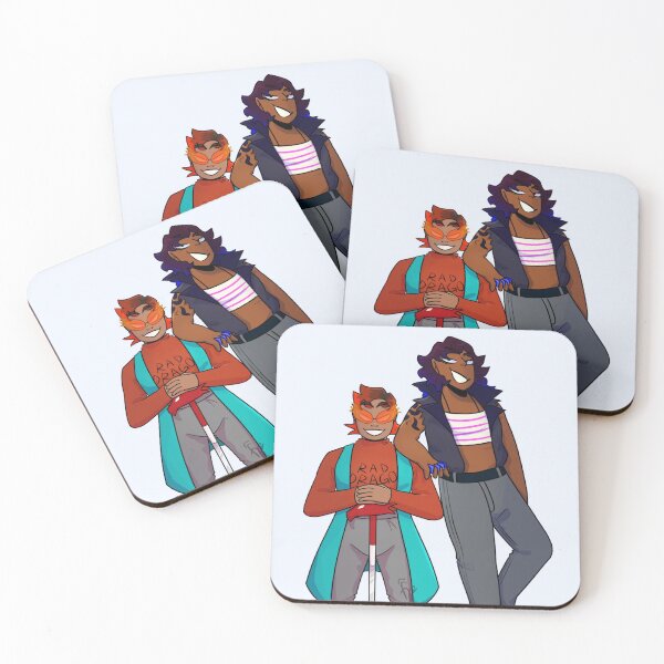 Item preview, Humanstuck Vriska Serket And Terezi Pyrope designed and sold by FlipAPancakes.