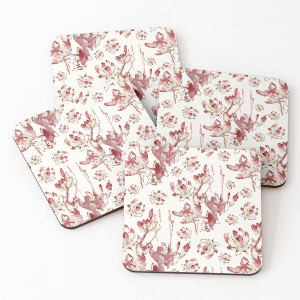 Item preview, Panda succulent light cream pattern design designed and sold by EarthyPlanty.