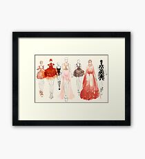 Alexander McQueen - 2013 Favorites Framed Print