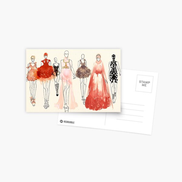 Alexander McQueen - 2013 Favorites Postcard