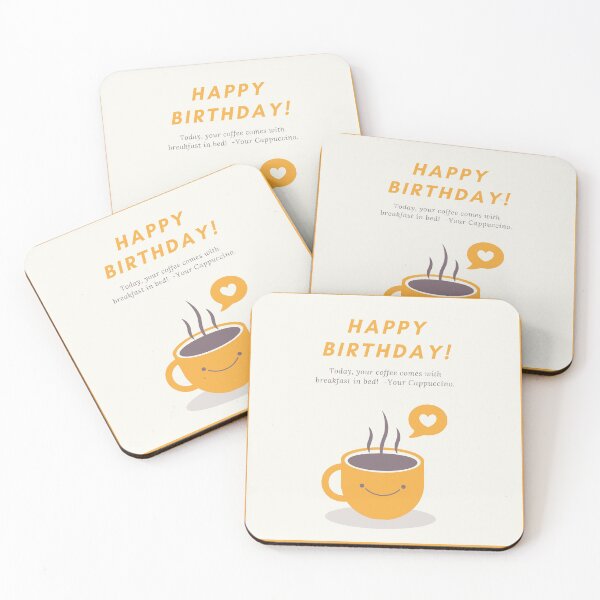 Item preview, Coffee Birthday designed and sold by Luxuriant Living Clothing.