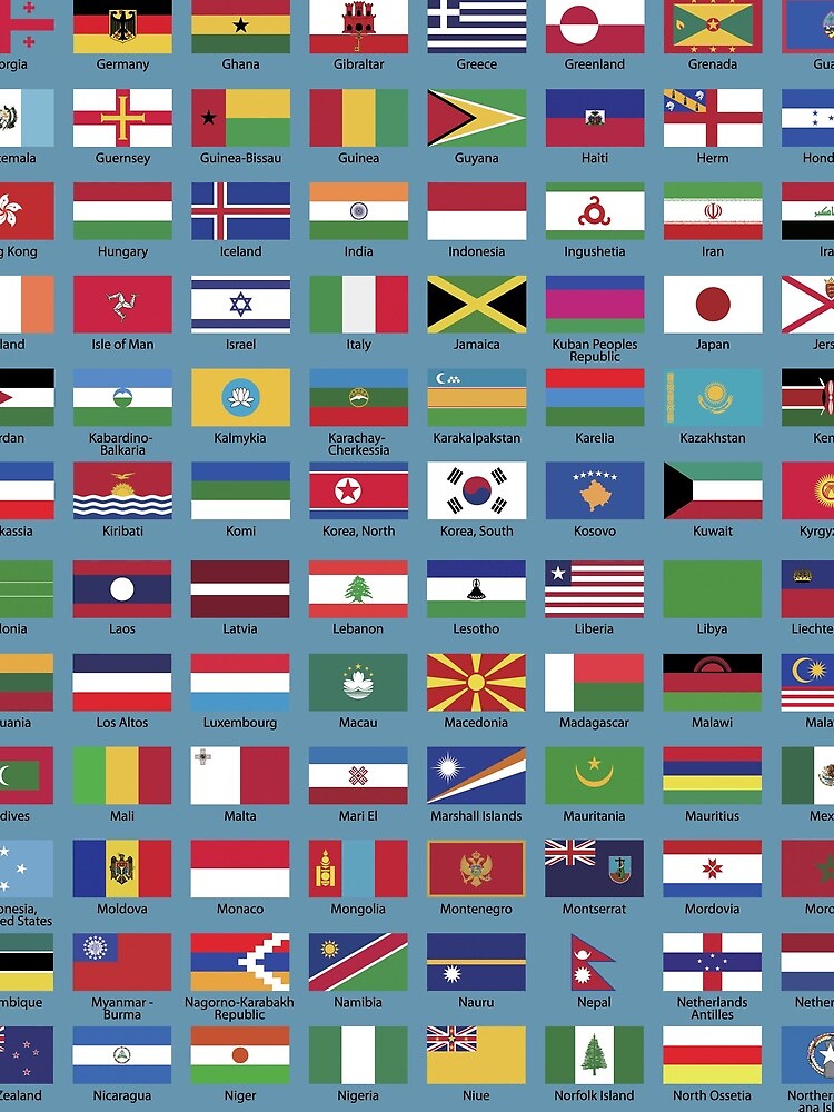 FIFA World Cup 18x14Drawstring Tote Bag- Country Flag Print 