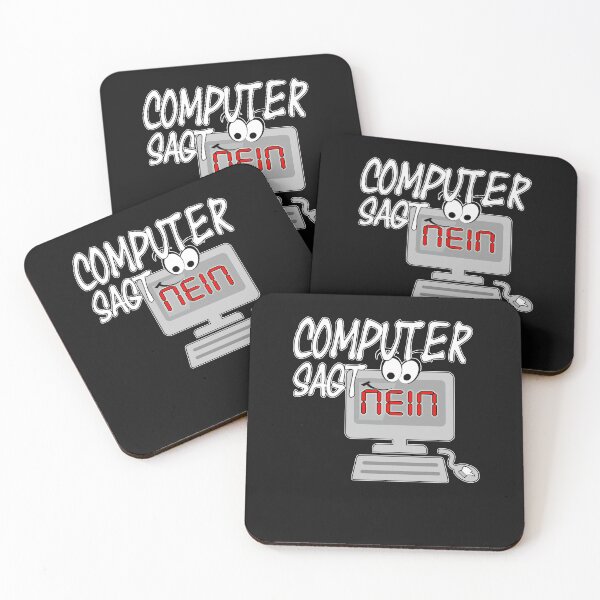 Artikelvorschau, Computer sagt nein entworfen und verkauft von xlshirt.