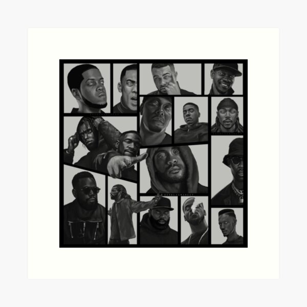 Item preview, Grime hall of fame artwork designed and sold by DesignedFandom.