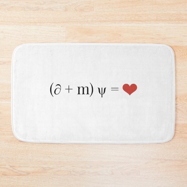 Item preview, dirac equation designed and sold by FedoraDesign.