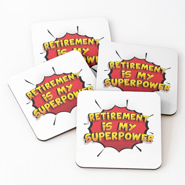 Item preview, Retirement is my Superpower Funny Design Retirement Gift designed and sold by Custom365.