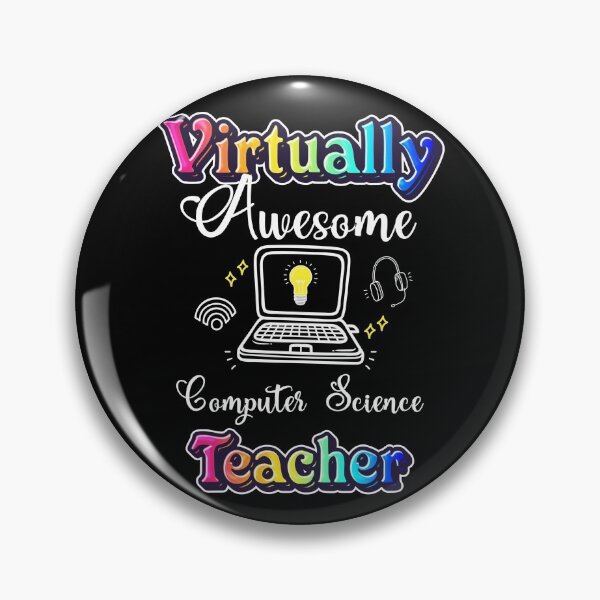 Item preview, Virtually Awesome Computer Science Teacher  designed and sold by Thedoode.