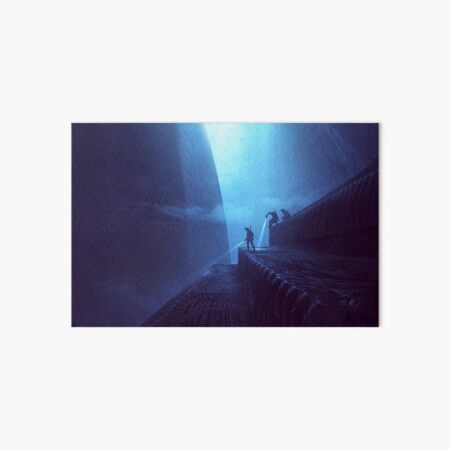 Exploring The Depths Art Board Print