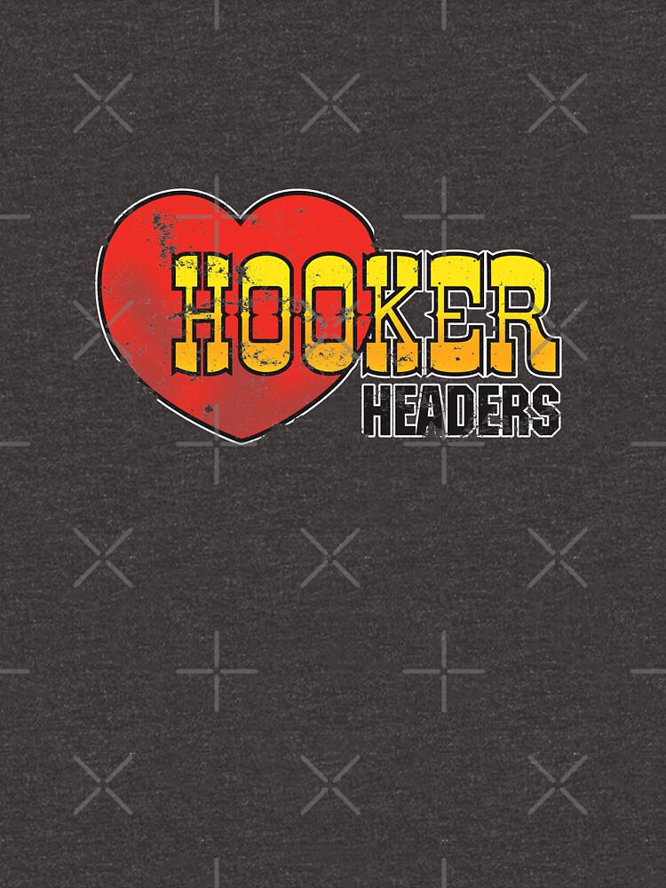 hooker headers t shirt