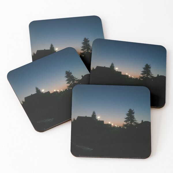 Item preview, Silhouette of the city at nightfall designed and sold by Bronje.