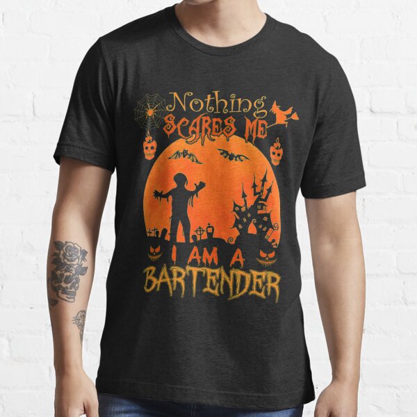 halloween bartender shirt