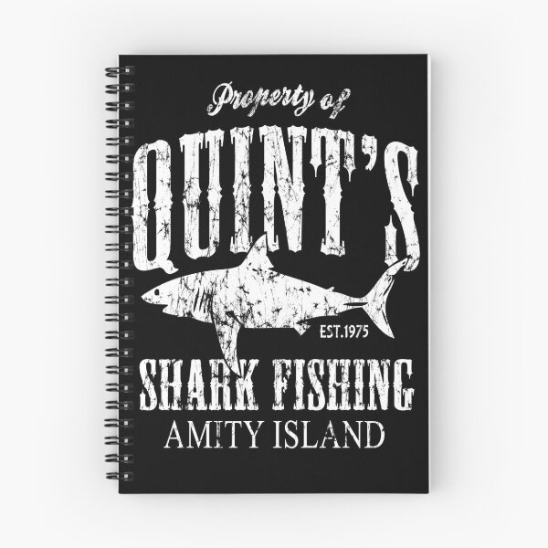 Item preview, Quints Shark Fishing Amity Island designed and sold by frittata.