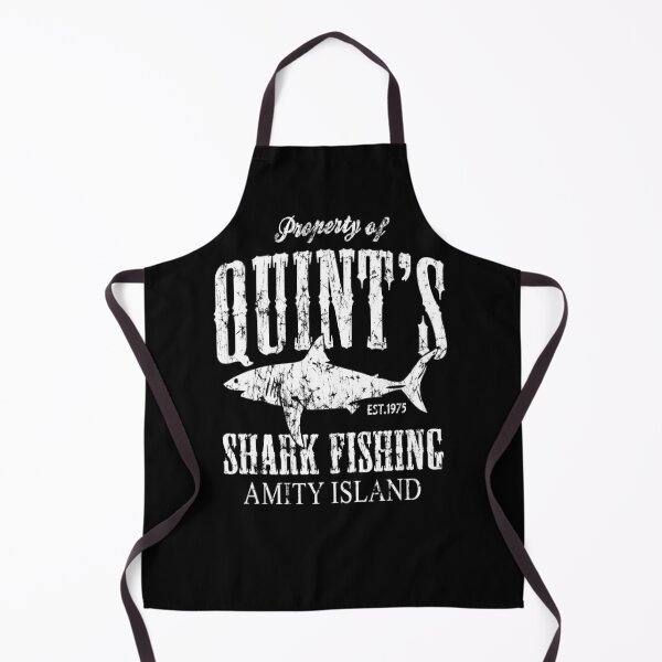 Quints Fishing Shark Jaws Inspired Amity Cult Movie Unisex Adult T