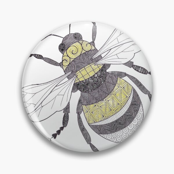 Item preview,  Bee doodle Colour designed and sold by Bake-my-Design.