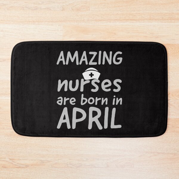 Item preview, amazing nurses are born in April designed and sold by doctors-apparel.