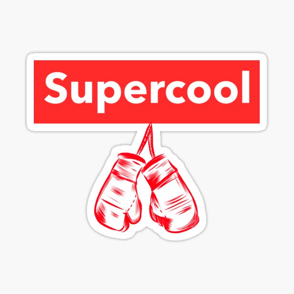 supercool Sticker