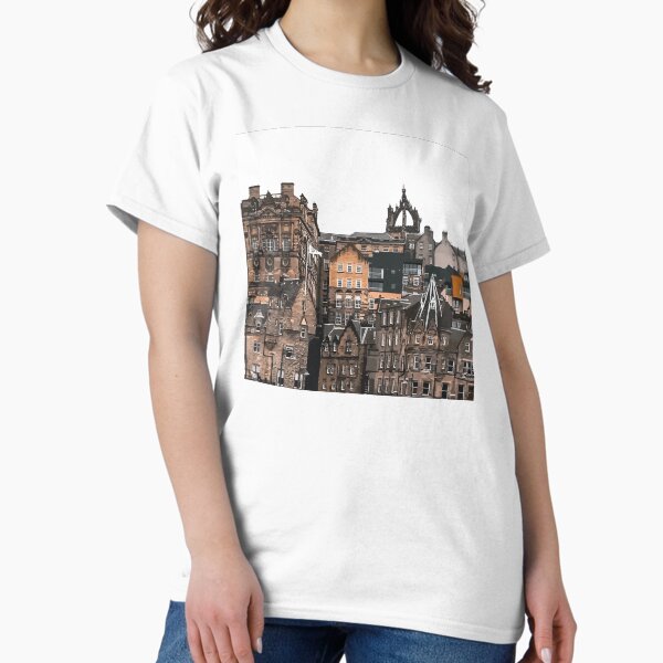 Item preview, Edinburgh buildings skyline designed and sold by am-mantilla2156.