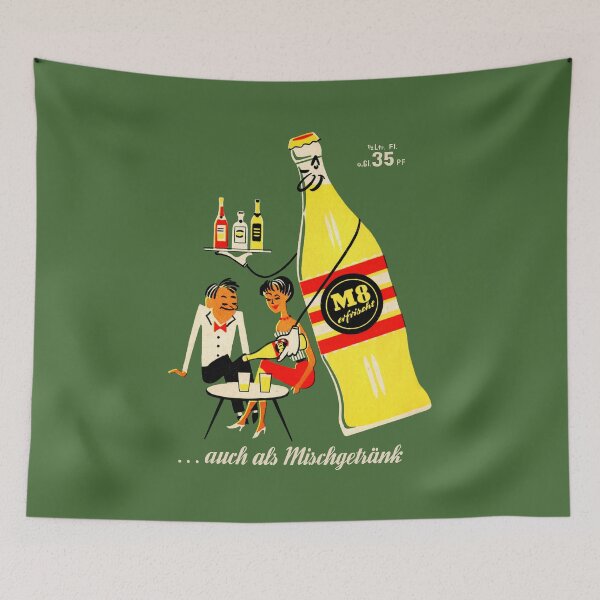 Item preview, GERMAN MIXED DRINK ADVERT designed and sold by ThrowbackAds.