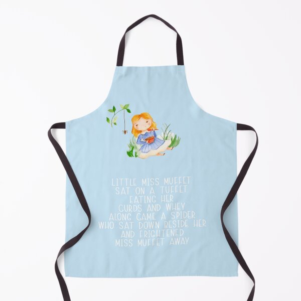 Item preview, Baby Blue Nursery Rhyme - Little Miss Muffet designed and sold by Amanda-Lakey.
