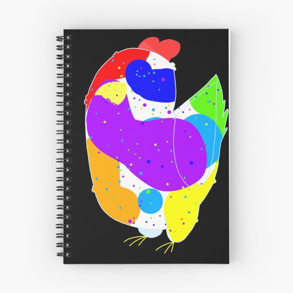 Item preview, A chicken covered in paint designed and sold by tusklik.