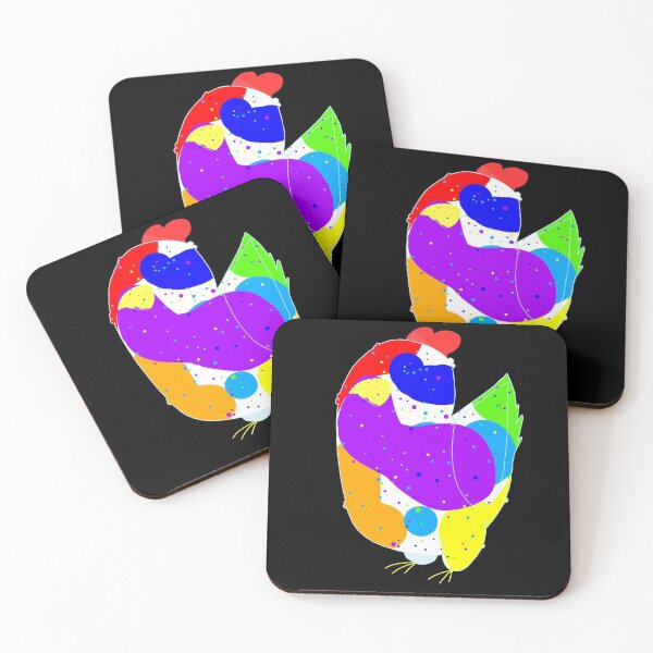 Item preview, A chicken covered in paint designed and sold by tusklik.