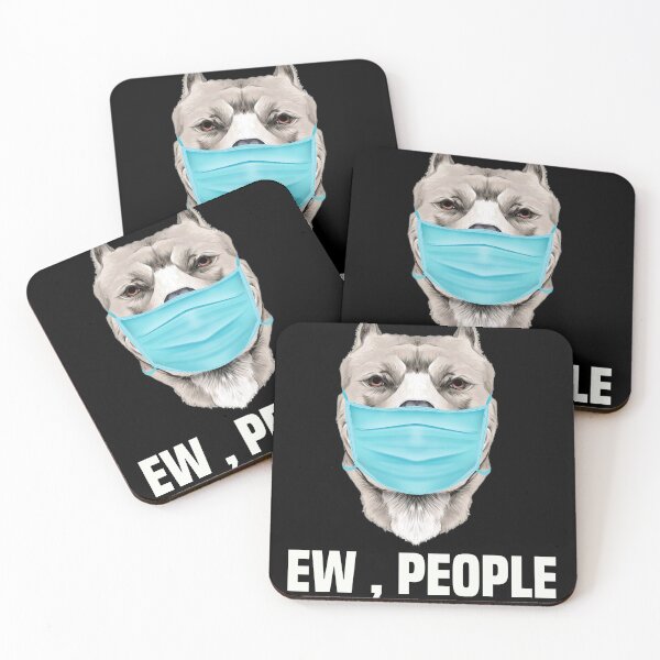 Item preview, ew people - Pitbull Face Cute designed and sold by binly123.