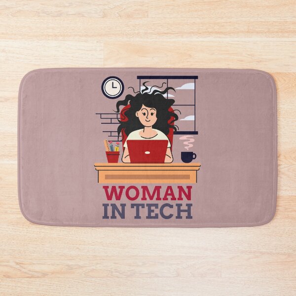 Item preview, Woman in Tech working designed and sold by Wit-POD.