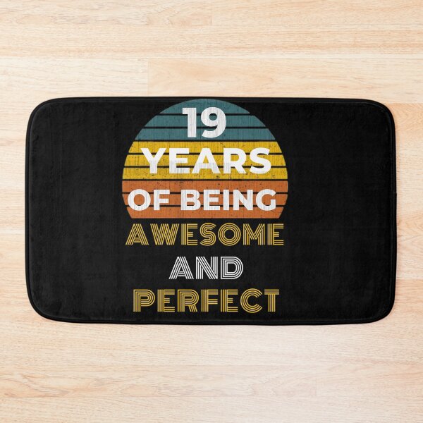 Item preview, 19th Birthday -19 Years Old Birthday Gift Vintage Sunset Design designed and sold by OneandHalf.