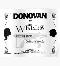 Donovan & Wells Poster