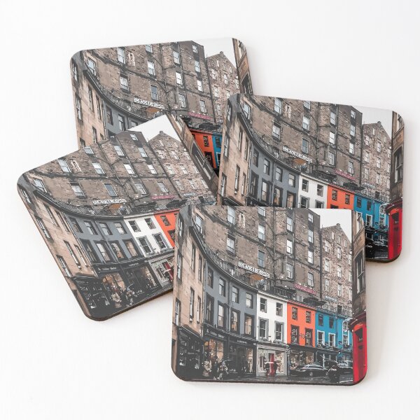 Item preview, Edinburgh buildings skyline / Grassmarket area designed and sold by am-mantilla2156.