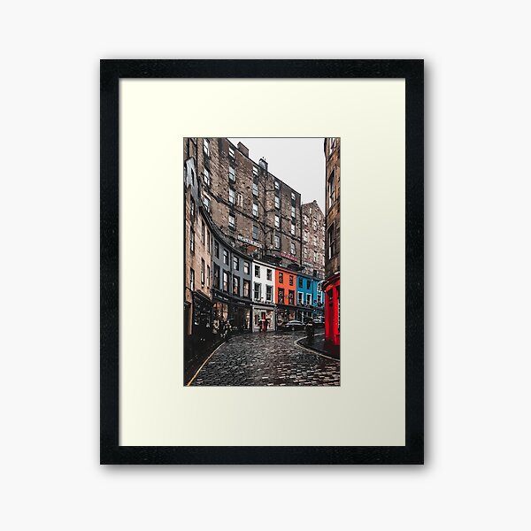 Item preview, Edinburgh buildings skyline / Grassmarket area designed and sold by am-mantilla2156.