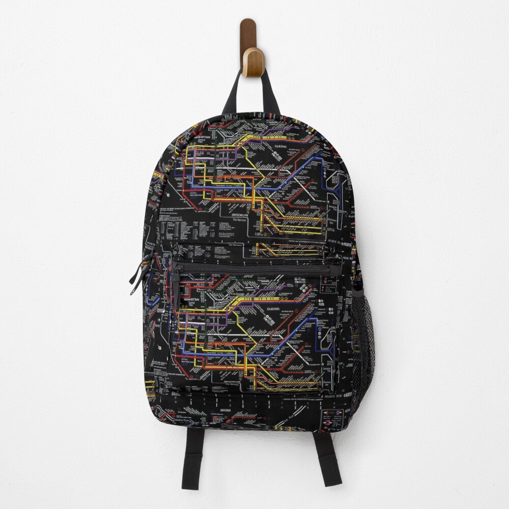 New York City Subway Map Backpack