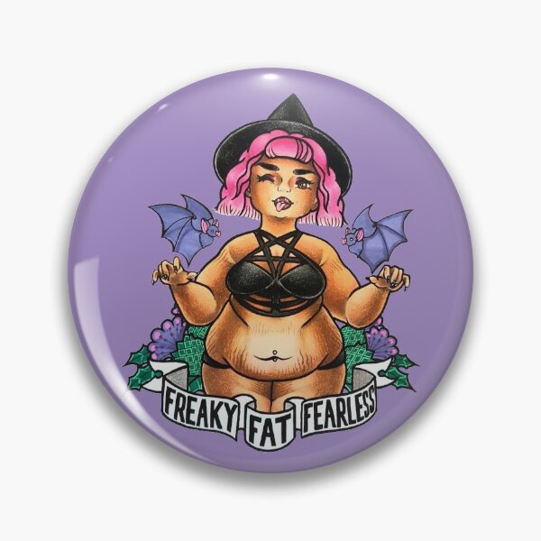 Item preview, Spooky Fat Babe Pinup designed and sold by Haven-Creatives.