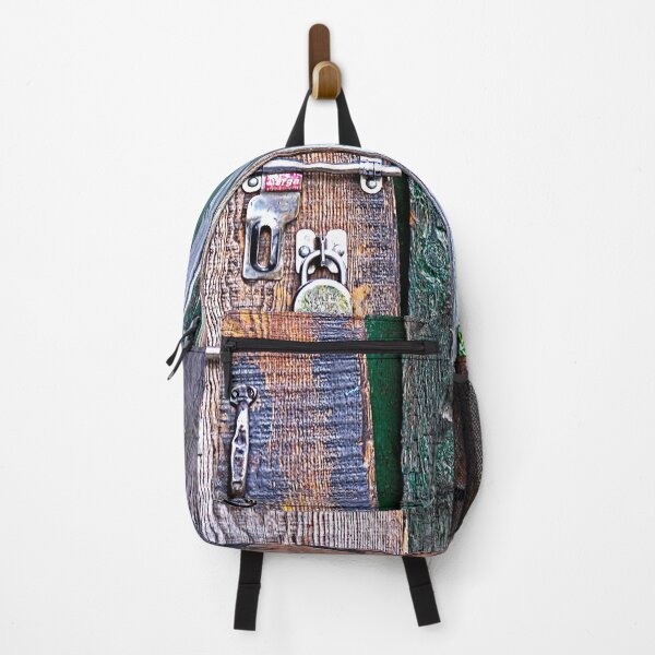 Item preview, Rustic Reclaimed Wooden Planks Door with Locks designed and sold by worldways.