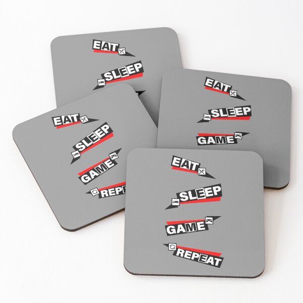 Item preview, EAT SLEEP GAME REPEAT, Persona Menu. designed and sold by TheFirstOne.