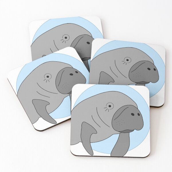 Item preview, Manatee Left designed and sold by Justina Designs.