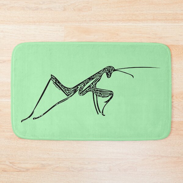 Item preview,  Praying Mantis Black Print  designed and sold by designsasstultd.