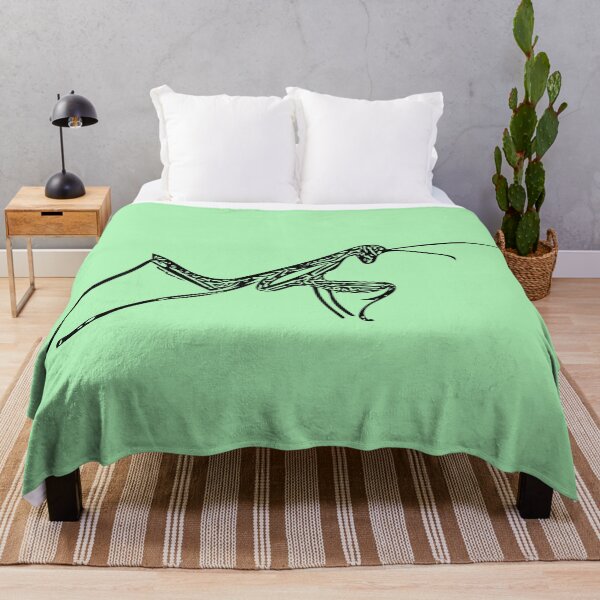 Item preview,  Praying Mantis Black Print  designed and sold by designsasstultd.