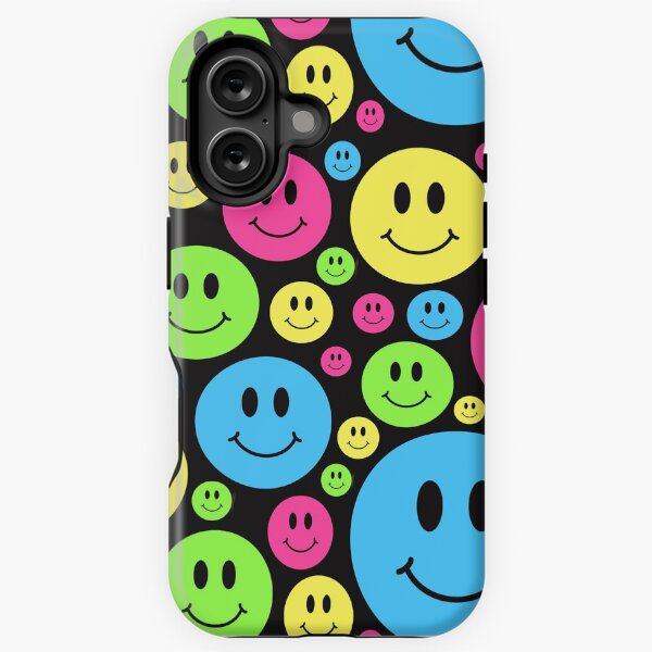 Item preview, Smiley Face Pattern 90s Rave designed and sold by Funful.