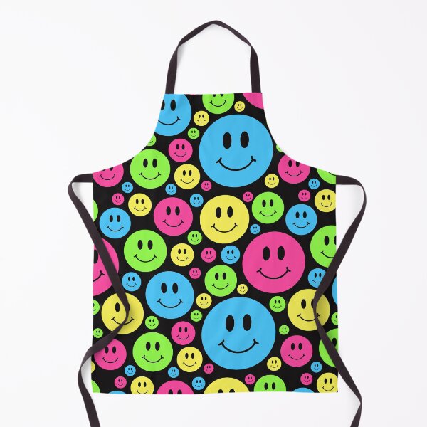 Item preview, Smiley Face Pattern 90s Rave designed and sold by Funful.