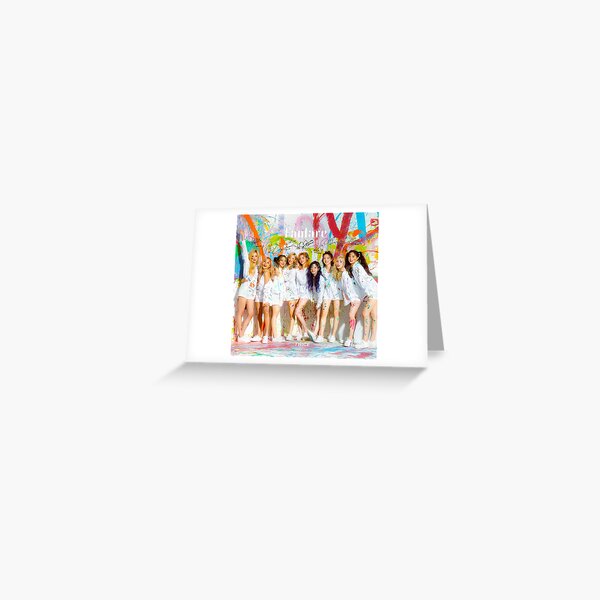 One In A Million Twice Design Greeting Card By Kpopod Redbubble