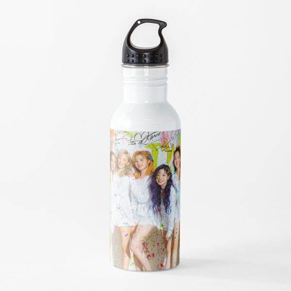 TWICE 트 와이스 - Fanfare (Single Japonés) (Con Autógrafos IMPRESOS) | Diseño # 1 Botella de agua
