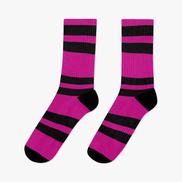 Item preview, E Girl Pink & Black Stripes Pattern designed and sold by lipemo.